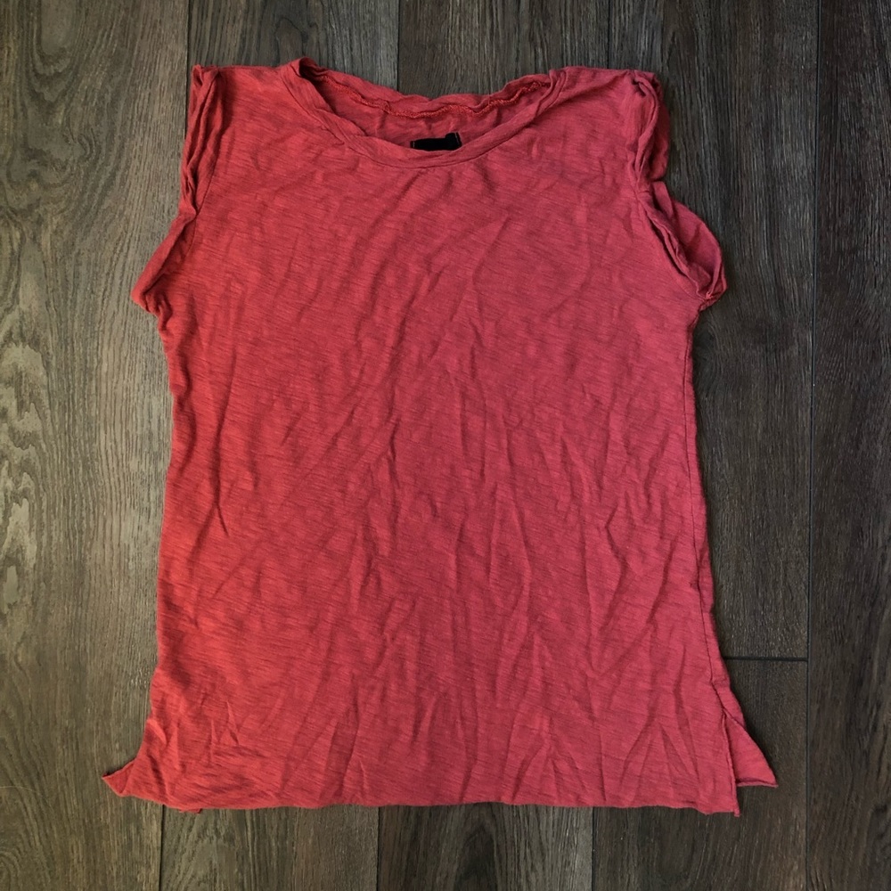 Cuffed sleeve top